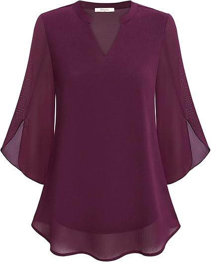 Annelyn | Blusa de capas de lujo - Image 10