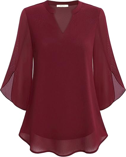 Annelyn | Blusa de capas de lujo - Image 12
