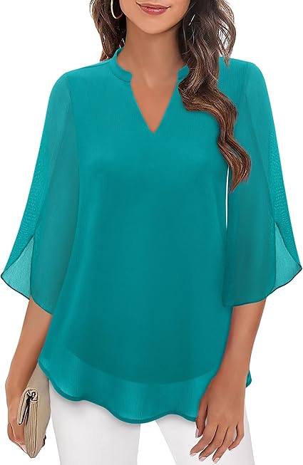 Annelyn | Blusa de capas de lujo - Image 3