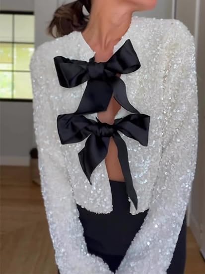 Chamarra Liza™ Elegante de Lentejuelas - Image 3