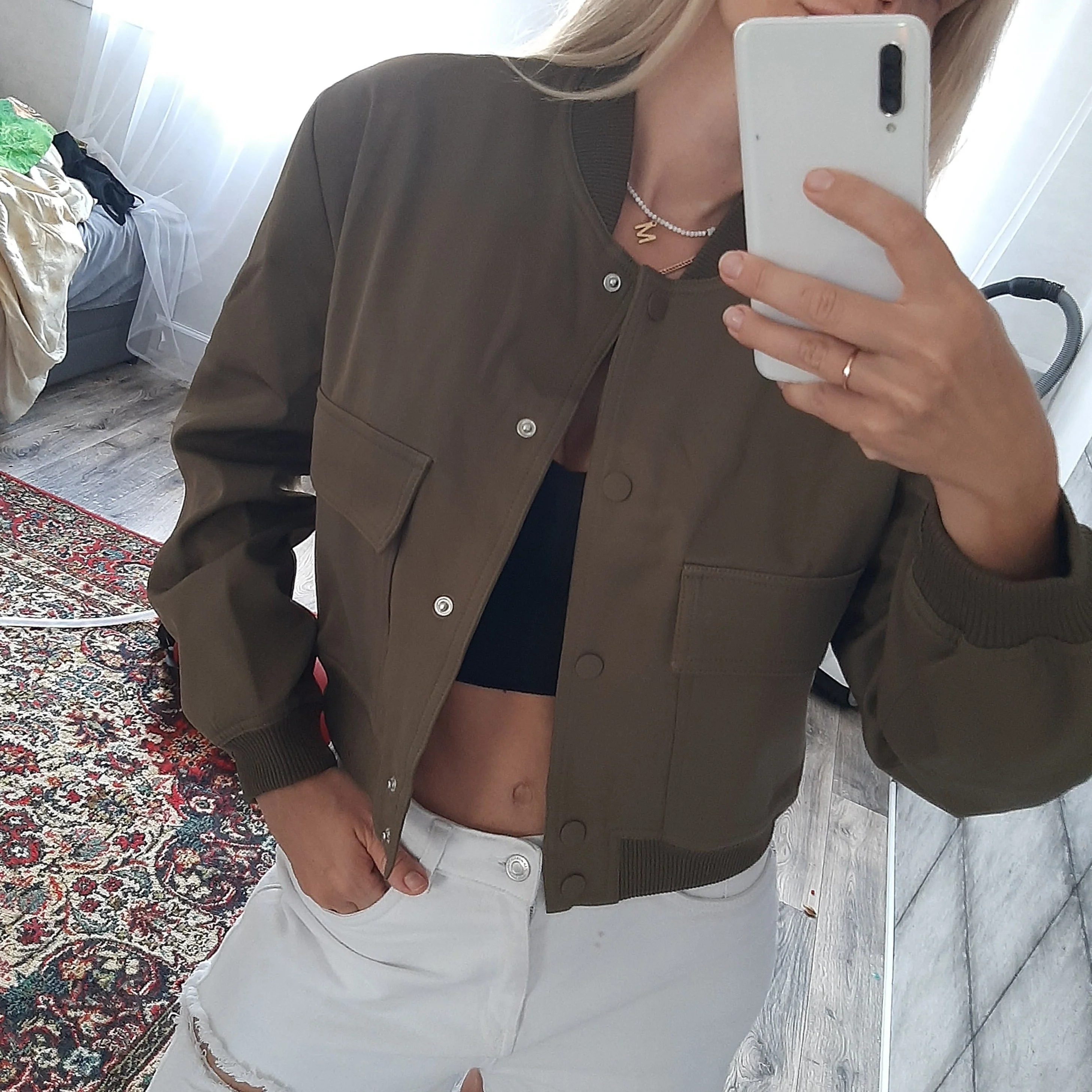 Chamarra Tiana™ Estilo Bomber y Clásica - Image 14