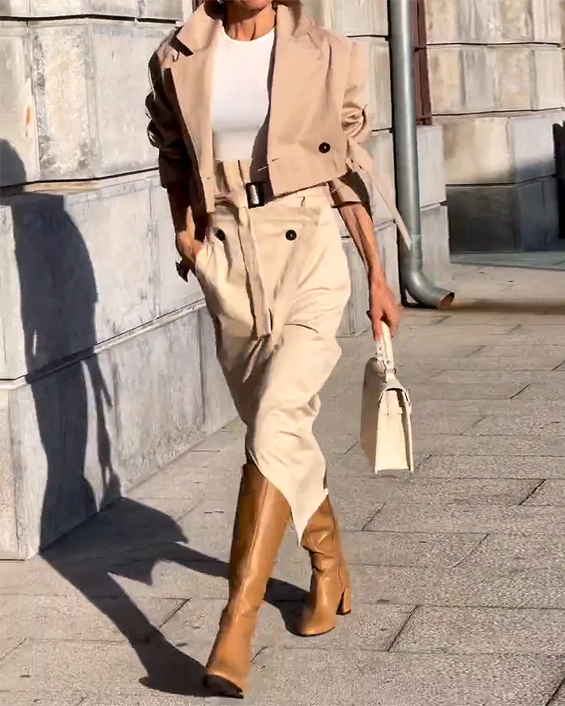 Julieta - Conjunto de falda y chamarra - Image 4